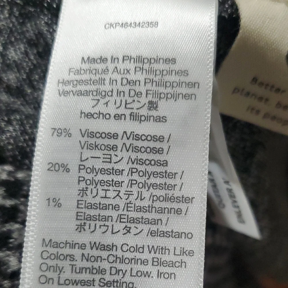 Madewell Black and gray Houndstooth Jacket double breasted  jacket size M - Picture 9 of 10